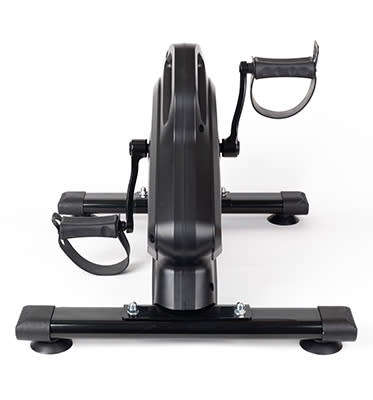 Zoolpro Pedal Cardio Magnetic Exercise Bike with Display Monitor  Black Blue