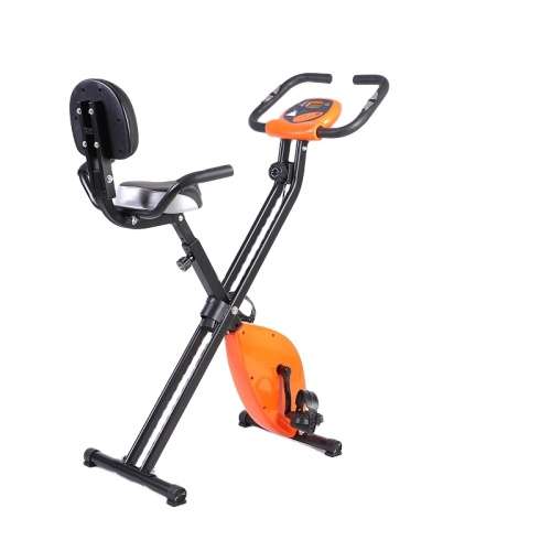 Zoolpro Indoor Sports Stationary Cardio Exercise Workout Cycling Bicycle Bike - Black and Orange