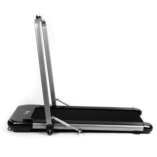 Foldable Portable Compact Exercise Workout Running Treadmill Machine  Black and Silver