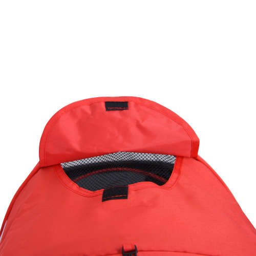 Baneen Baby Stroller Pram with Lift Up Foot Rest and Reversible handle - Red