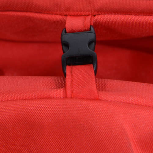 Baneen Baby Stroller Pram with Lift Up Foot Rest and Reversible handle - Red