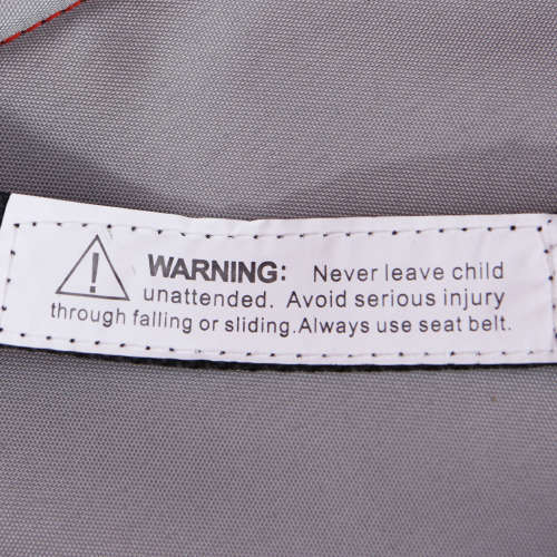 Baneen Baby Stroller Pram with Lift Up Foot Rest and Reversible handle - Red