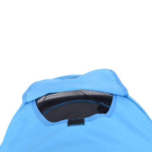 Baby Stroller Pram with Lift Up Foot Rest and Reversible handle - Blue