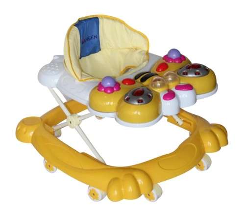 Baneen Baby,Toddler Activity Walker with Sound, Activity station - Yellow (Second hand)