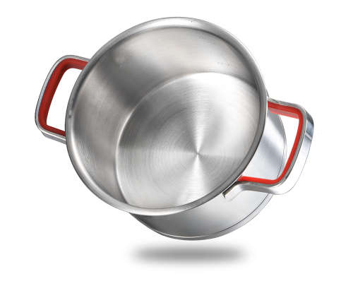 6 Piece Stainless Steel Cookware Pot Set with Aluminium Core (3 Ply)