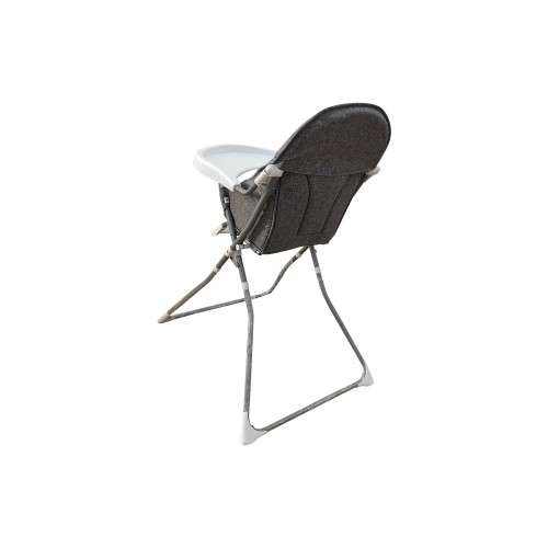 Baneen Baby Feeding High Chair for Babies and Toddlers with PVC Fabric - Grey
