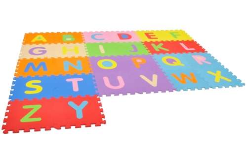 Baby, Toddler Alphabet Puzzle Playmat for Playrooms, Nurseries - 26 Piece