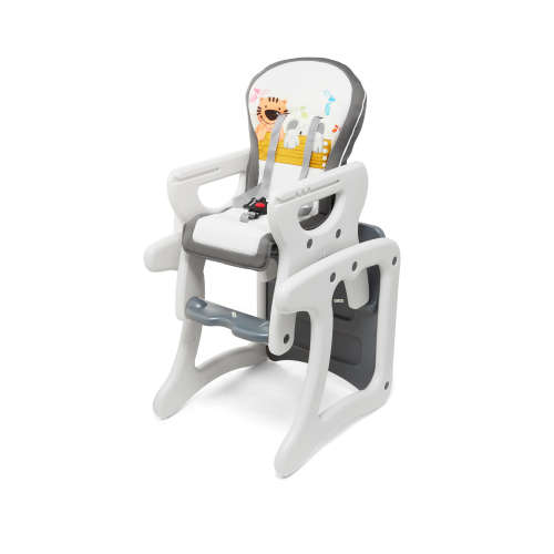 Baneen Multi-function Baby, Toddler High Chair and Table (Adjustable) 6 Months to 36 months - Grey