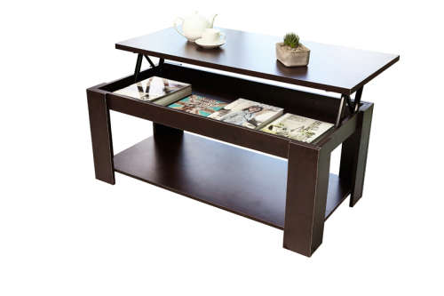 Hazlo Lift Top Coffee Table (Modern design) - Brown  second hand