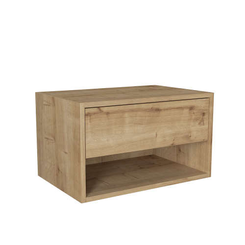 Hazlo Sone Nightstand Bedstand Side Table With Drawer - Sapphire