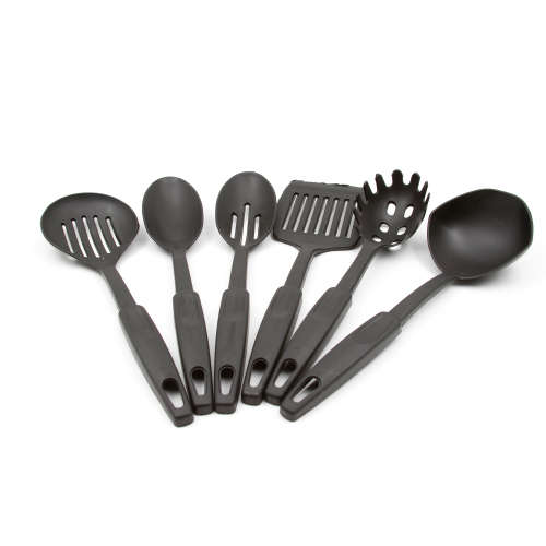 Alpine Gray 19 Piece Iron Non Stick Cookware Pot set - Black