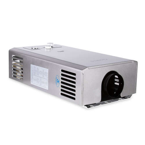 Zooltro Indoor Outdoor Instant LP Gas Water Heater w/ LCD Display  12l - Silver