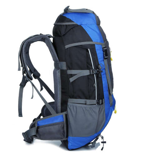 Garmanna 70L Mountain Hiking Camping Backpack Bag - Navy Blue