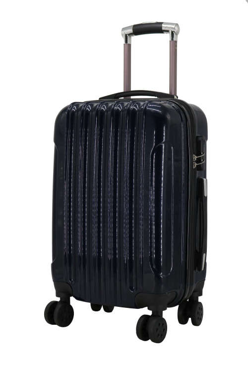 Garmanna 5 Piece ABS+PC Hard Luggage Bag Set with Trolley - Black SECOND Hnd