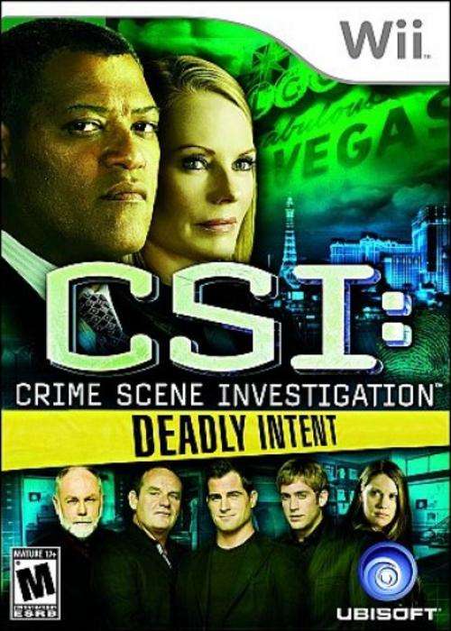 CSI: Crime Scene Investigation: Deadly Intent Wii