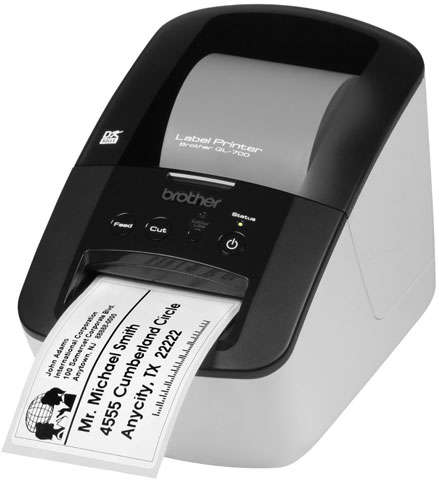 Brother QL-700 High-speed, Professional Label Printer