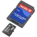 2 Gb Micro SD Memory card (with adapter) Brand New!!!
