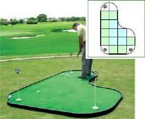 Modular putting green