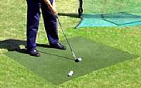Huxley Golf practice mat