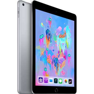 ONLY 1! Apple Ipad 6th Generation 9.7 inch Silver, 128GB, 4G+Wifi