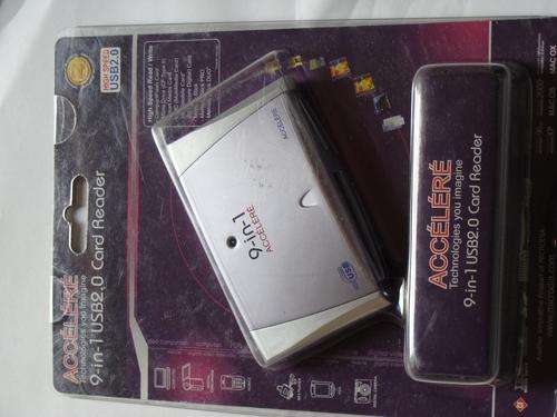 memory card reader usb2 9 in 1 - Accelere