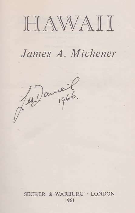 Hawaii - James A. Michener