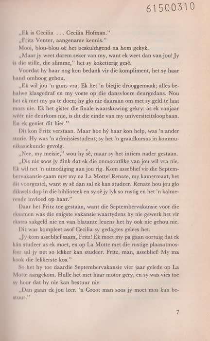 Die Korhaan Roep Ver - Dricky Beukes