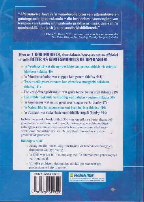 Alternatiewe Kure - Bill Gottlieb