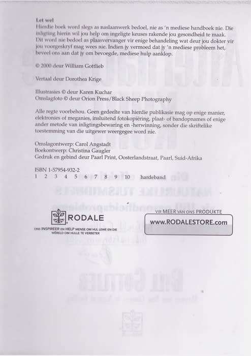 Alternatiewe Kure - Bill Gottlieb