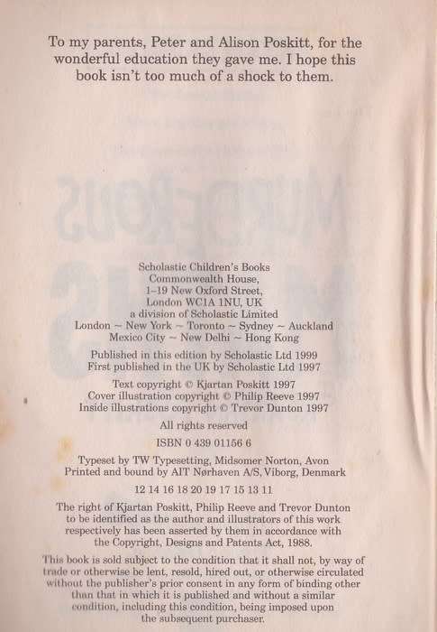 Murderous Maths - Kjartan Poskitt