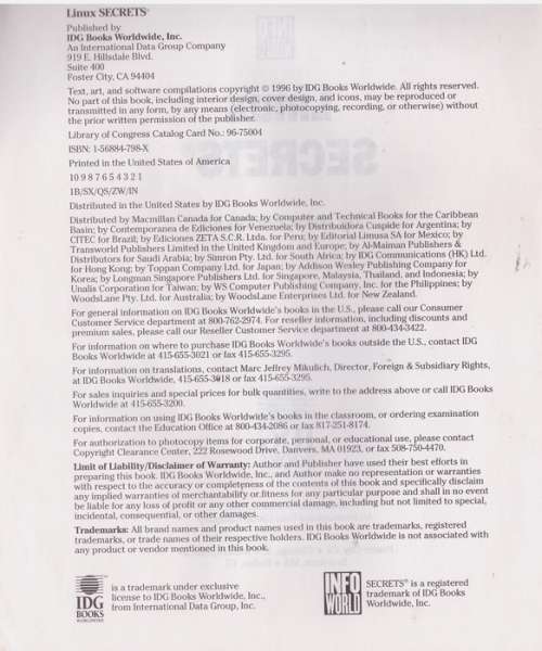 Linux Secrets - Nabaac Barkakati