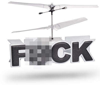 Flying **** (Remote Control helicopter)  - (ThumbsUp! / Yuppie Gadgets)