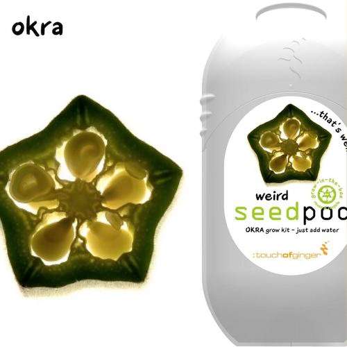 Seedpod Okra (Weird Seedpods - Touch of Ginger\Yuppie Gadgets)