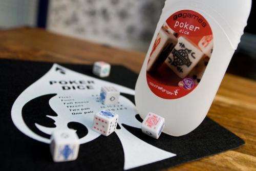 Poker Dice - Go Games - (Touch of Ginger / Yuppie Gadgets)