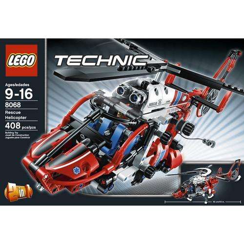 Lego Rescue Helicopter  - 8068 (Lego Technic / Yuppie Gadgets)