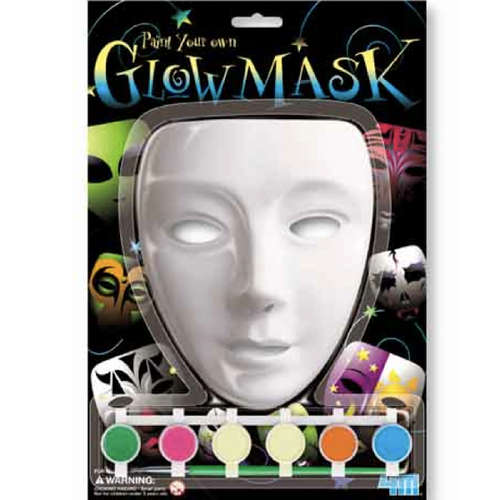 Paint Your Own - Glow Mask (4M / Yuppie Gadgets)