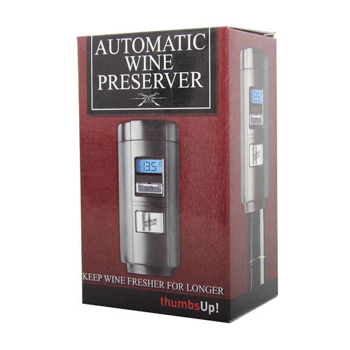 Automatic Wine Preserver - (Yuppie Gadgets)