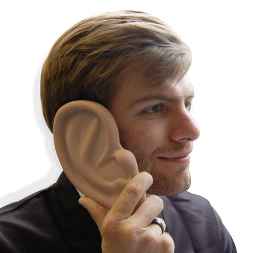 Ear iPhone 4 Case - (ThumbsUp! / Yuppie Gadgets)