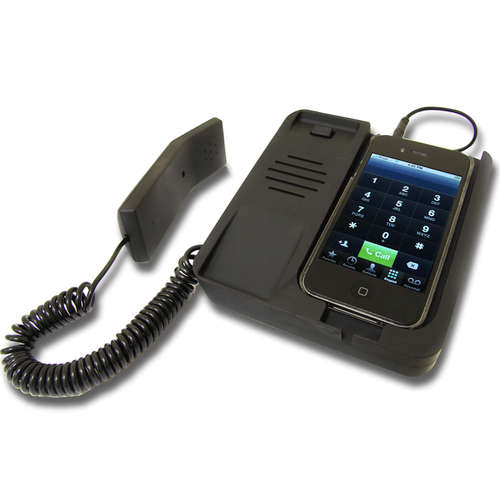 iPhone 4 - Desktop Phone  - (ThumbsUp! / Yuppie Gadgets)