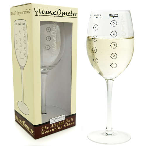 WineOmeter Glass (Thabto/Yuppie Gadgets)