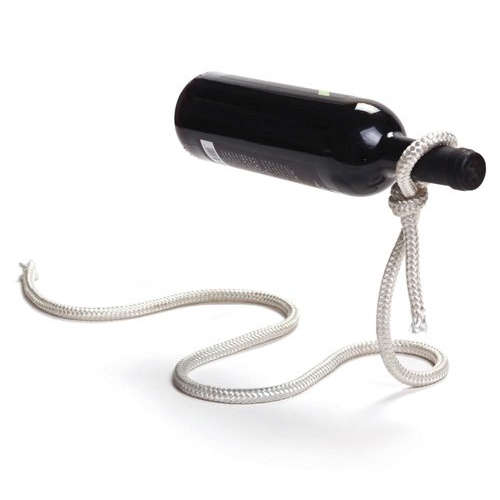 Lasso Wine Bottle Holder floating wine illusion (Yuppie Gadgets)