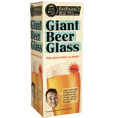 Giant Beer Glass - (Paladone / Yuppie Gadgets)