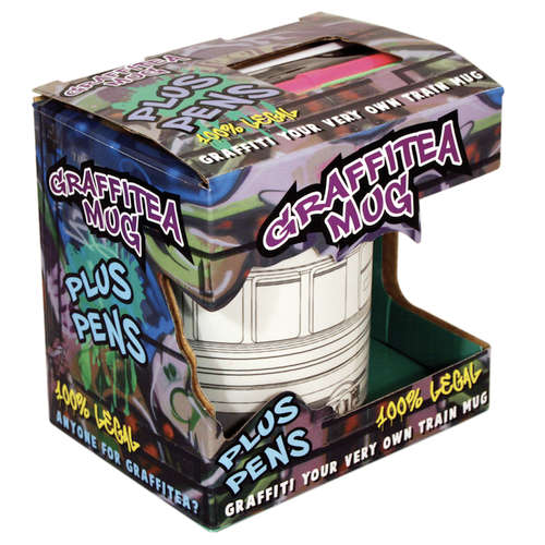 Graffitea Mug - (Paladone / Yuppie Gadgets)