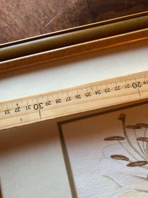 Large original soft flower water collour painting