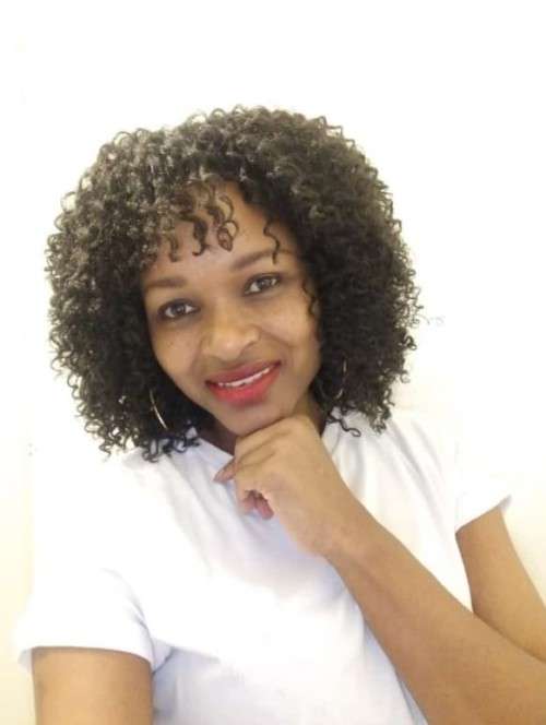 Curly Wig with Fringe