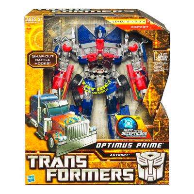 Leader Class Optimus Prime - 2010 Series 1 PLUS Free Deluxe Class Bumble Bee