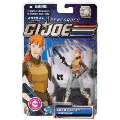 G.I. JOE Renegades SCARLETT Undercover Agent Figure