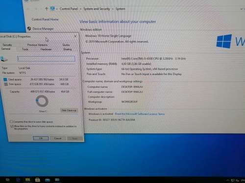 HP 280 G2 Micro Tower PC Core i5