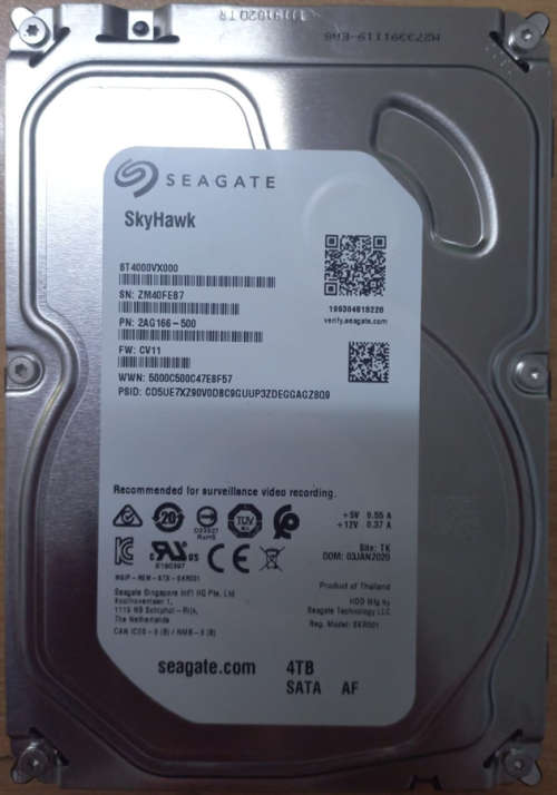 Seagate Surveillance HDD 4TB