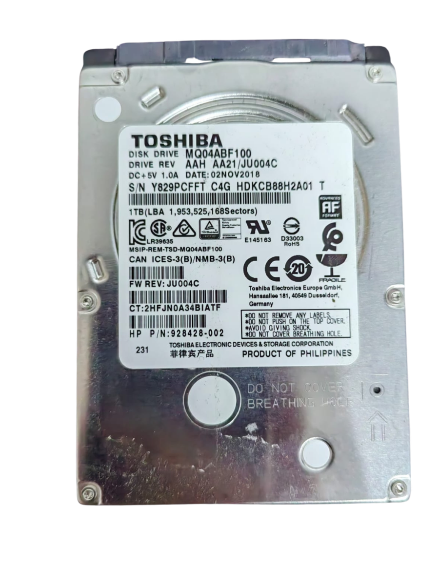 Toshiba 1TB 2.5` HDD